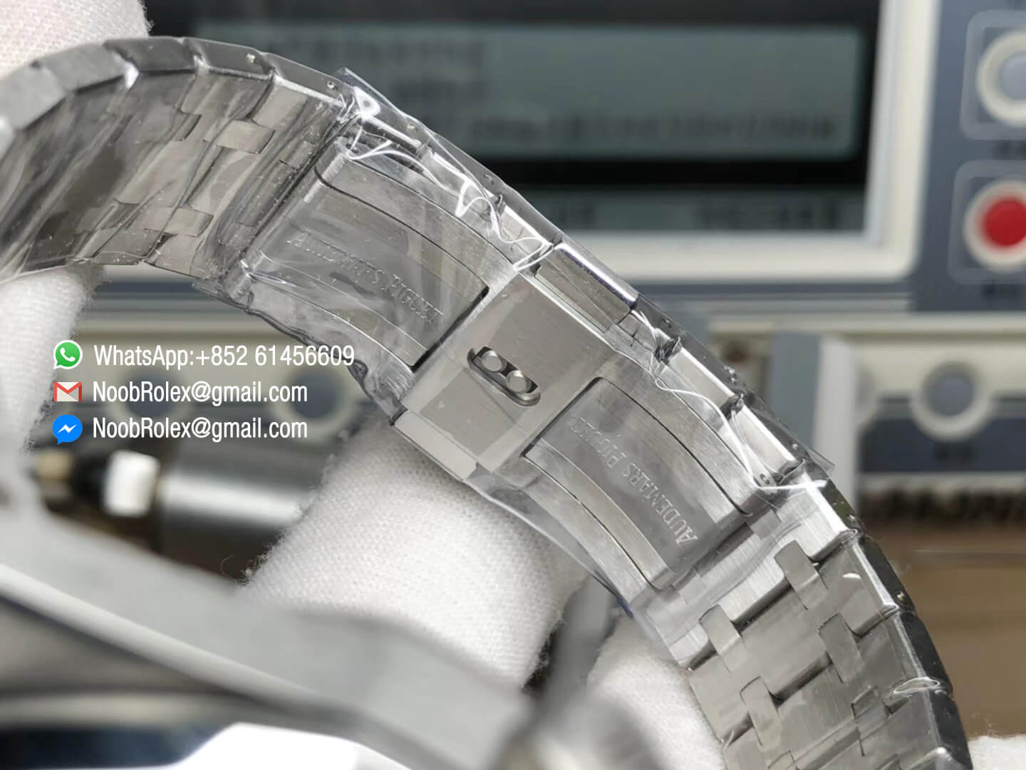 AP Royal Oak 41mm 15400 Stainless Steel Case Gray Textured Dial on Steel Bracelet A3120 JF Top Clone Best Edition V5 08