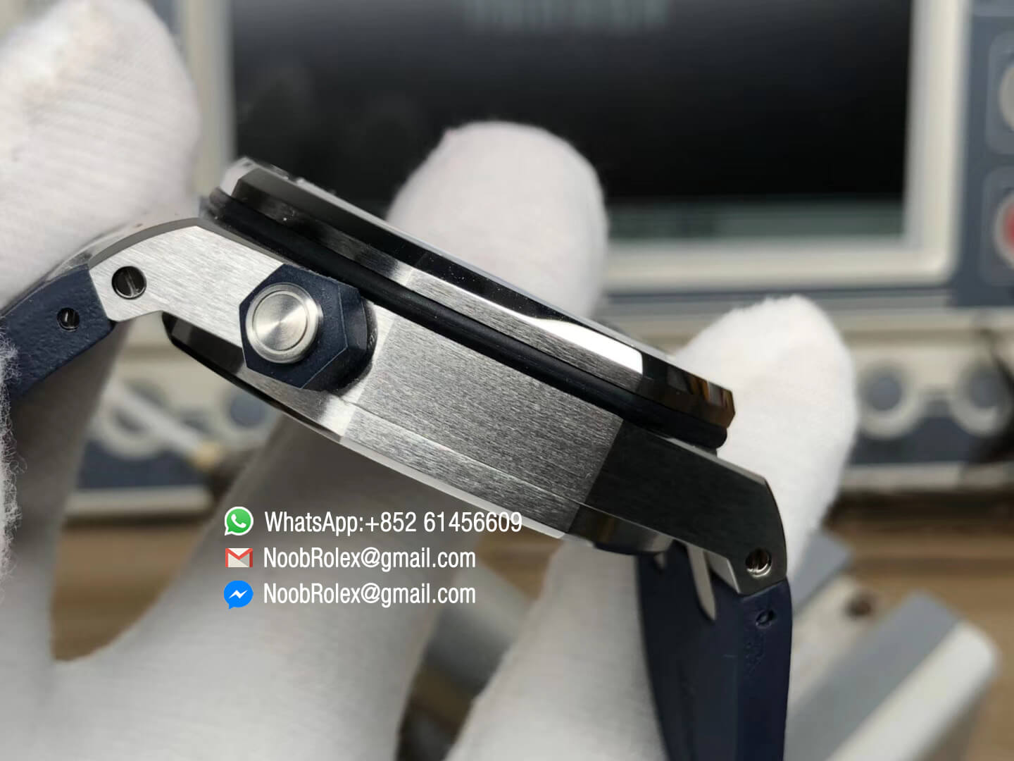 AP Royal Oak Offshore Diver 2017 Blue Dial 15710 on Rubber Strap A3120 Movement JF Best Edition Clone 07