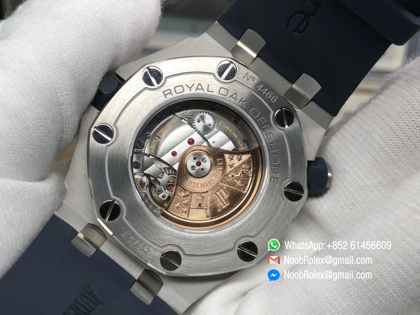 AP Royal Oak Offshore Diver 2017 Blue Dial 15710 on Rubber Strap A3120 Movement JF Best Edition Clone 08