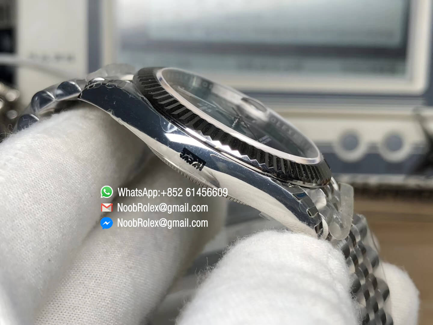 DateJust 41 126334 Clone Watch 904L Steel Case Gray Dial Roman Markers on Jubilee Bracelet A2824 RZ Factory Best Edition 04