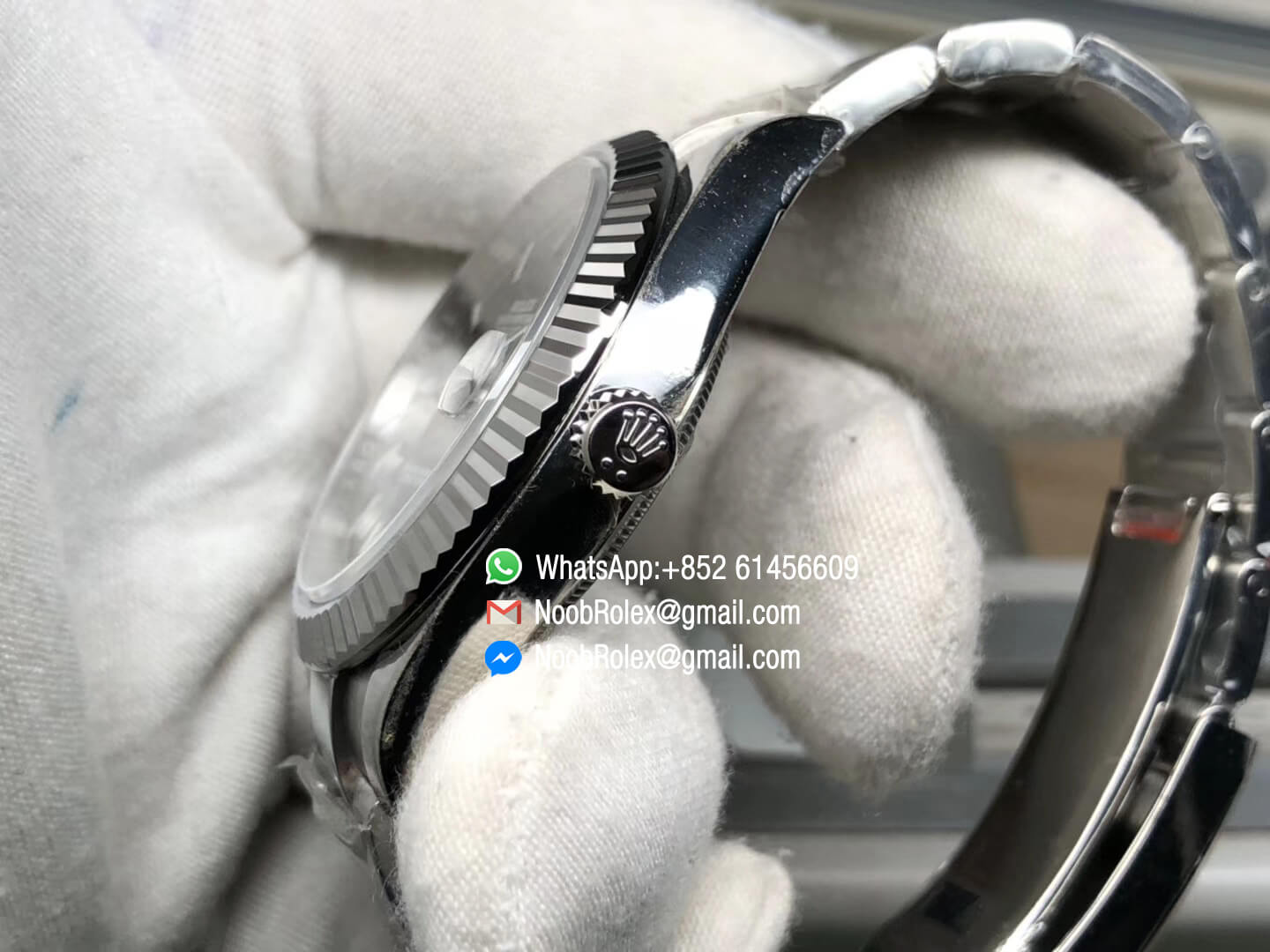 Oyster Perpetual DateJust 36 904L Steel Case 116234 Black Dial Stick Markers on Steel Bracelet SA3135 Top Clone Watch The Best Edition 06