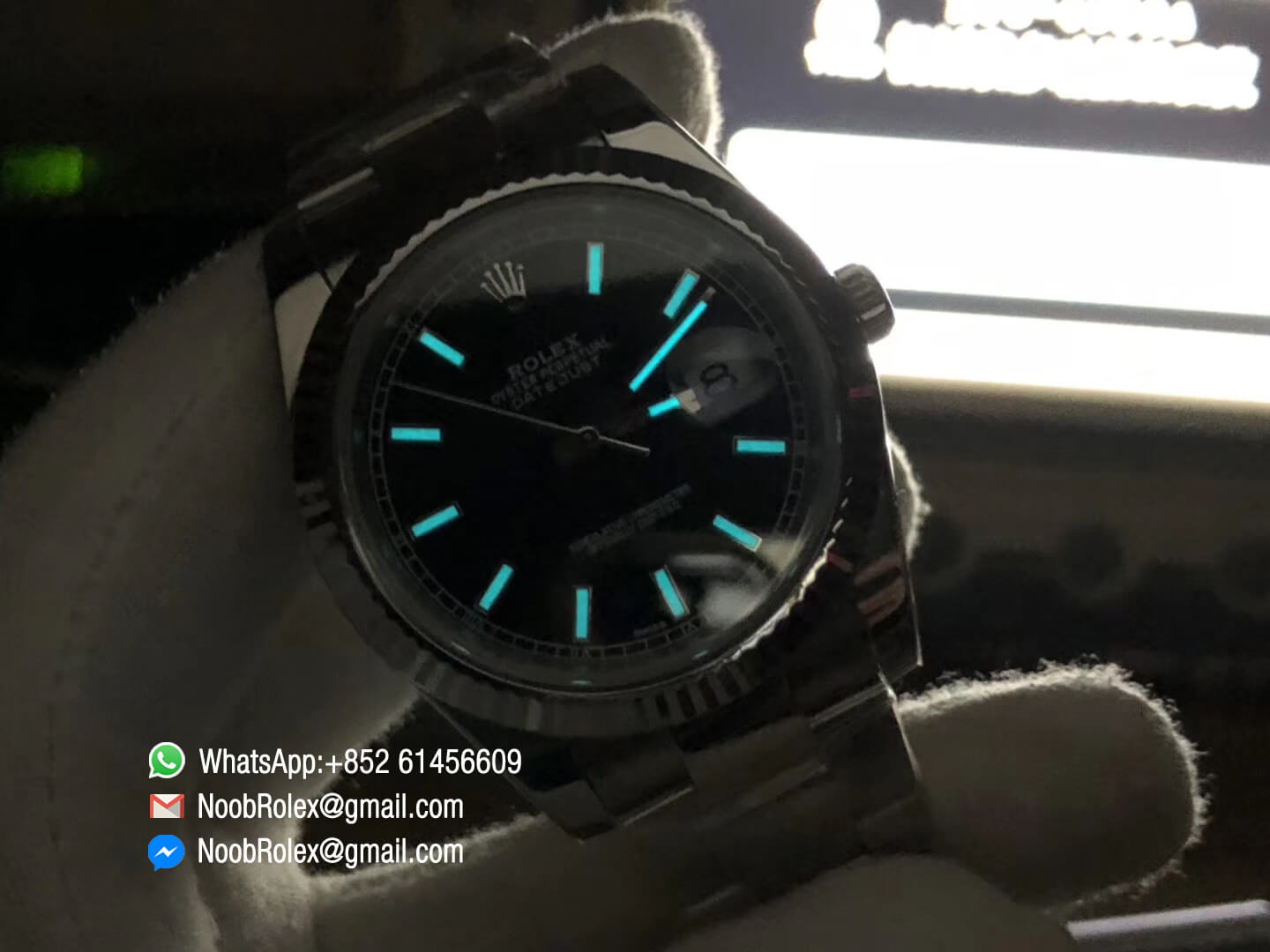 Oyster Perpetual DateJust 36 904L Steel Case 116234 Black Dial Stick Markers on Steel Bracelet SA3135 Top Clone Watch The Best Edition 09