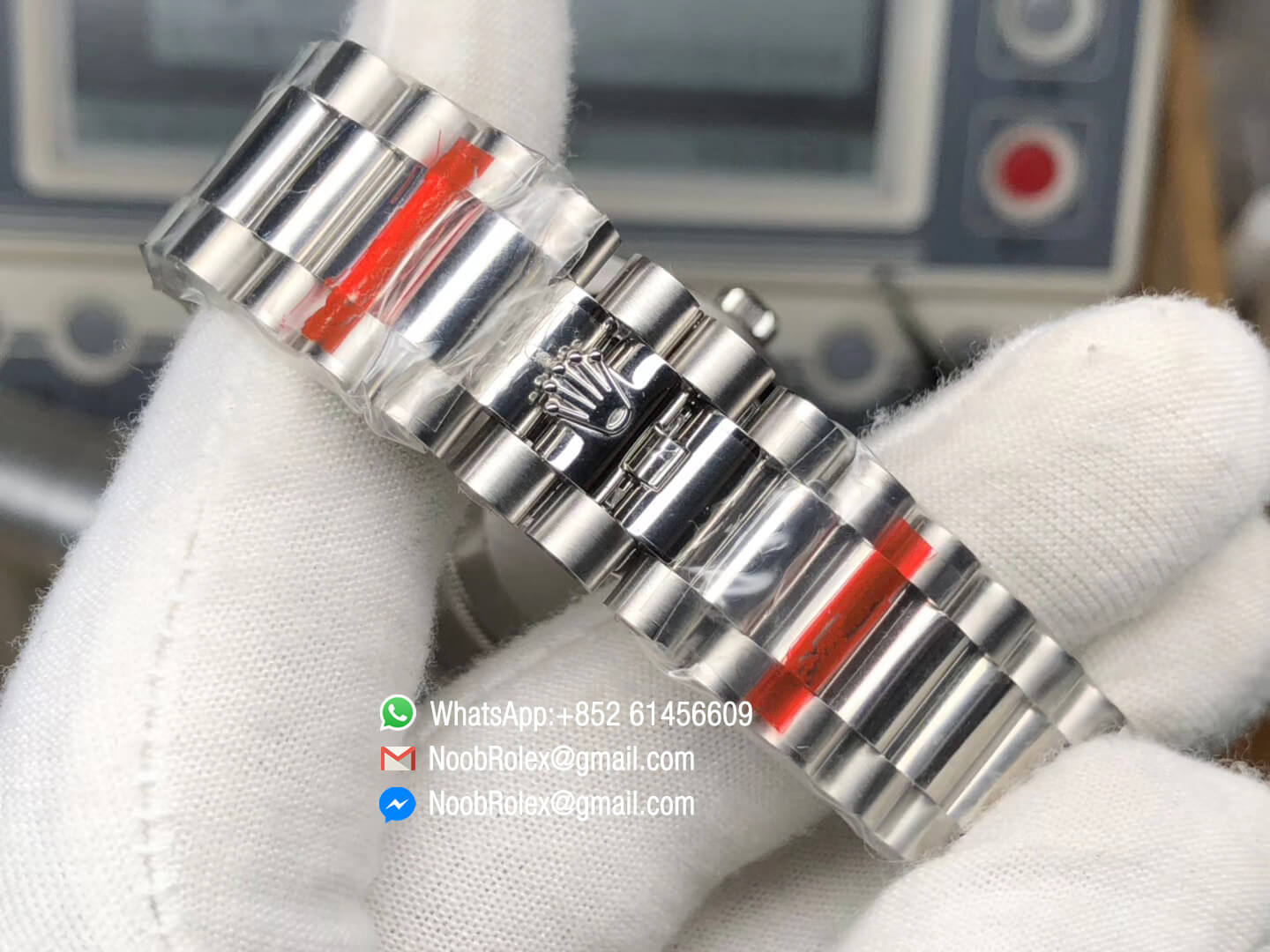 Oyster Perpetual Day Date 40 228239 Steel Case Ice Blue with Diagonal Motif Dial Asian Clone Calibre 3255 Movement President Bracelet 08