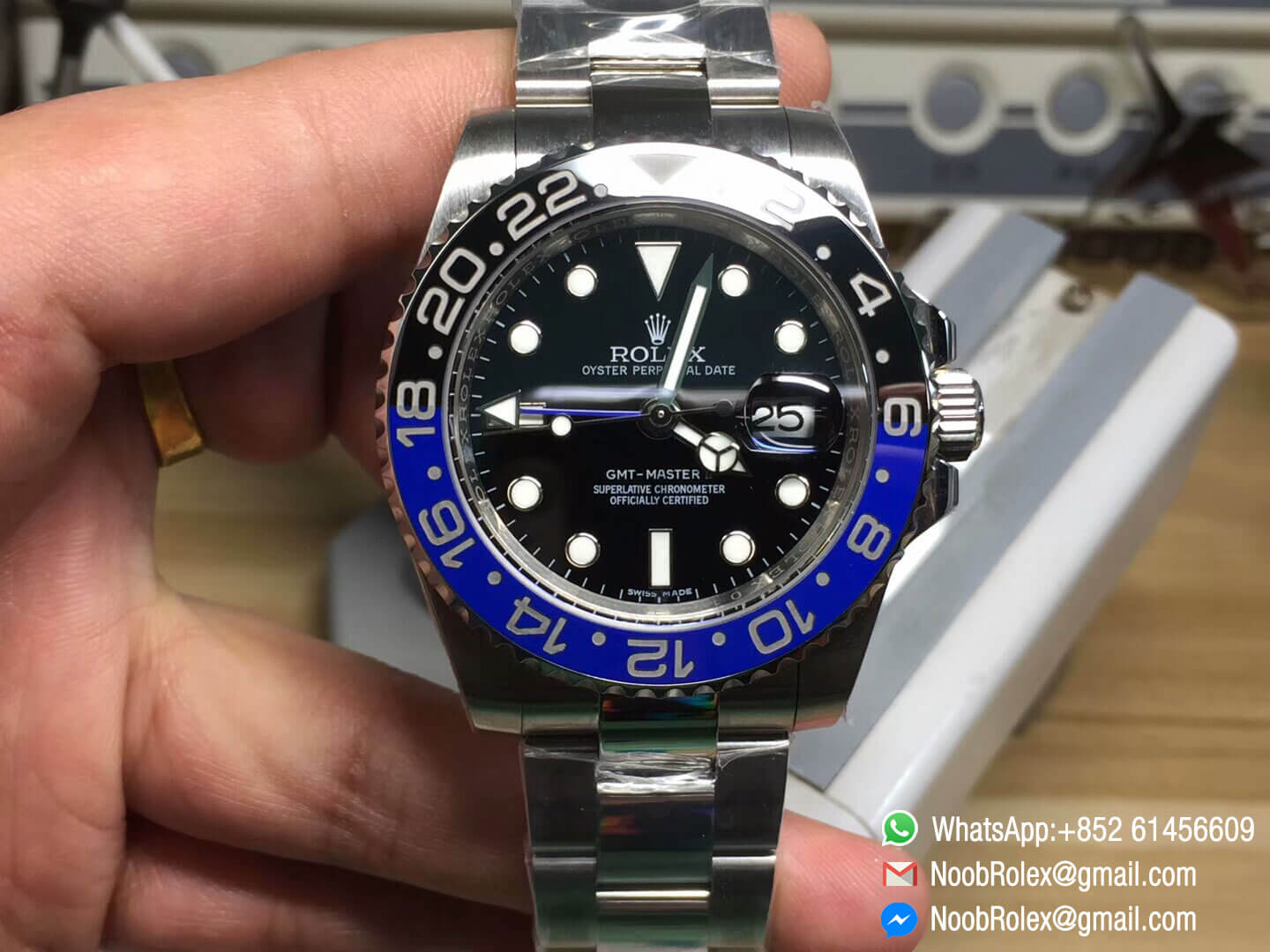 rolex batman noob