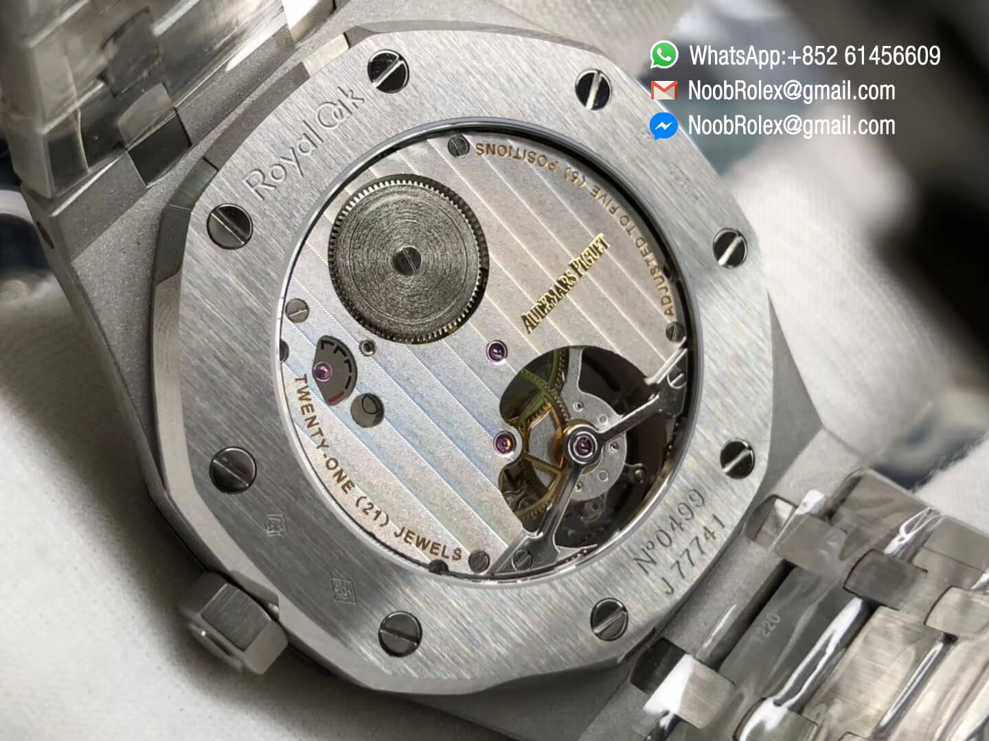 Royal Oak Tourbillon Extra thin Stainless Steel Case Gray Textured Dial Hand winding Movement on Steel Bracelet JF Top Clone Best Edition 08