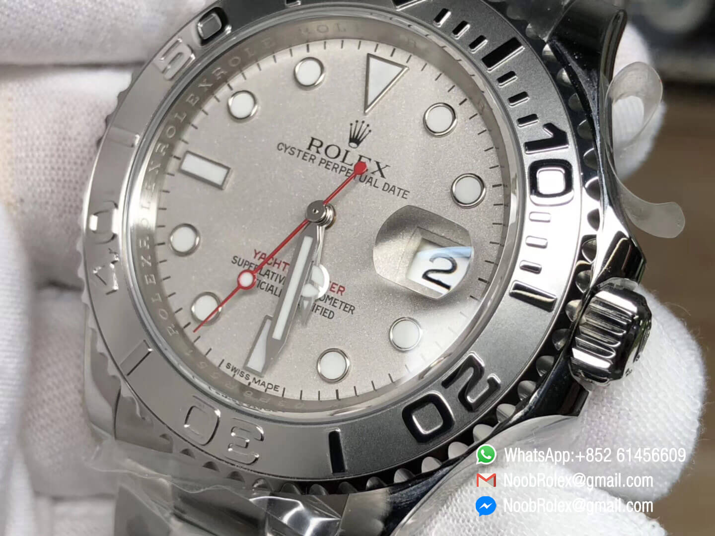 Noob Watch Yacht-Master 116622 Rolesium Gray Dial ...