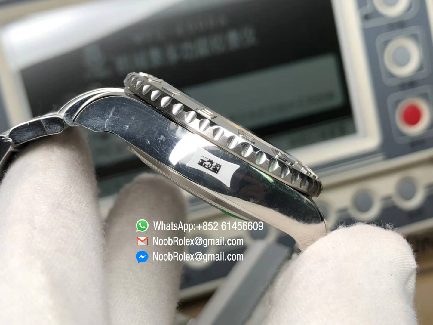 Yacht Master II 116689 Stainless Steel Case White Dial Red Chrono Hand and Second Subdial on Steel Bracelet A7750 JF Top Replica Best Edition 05