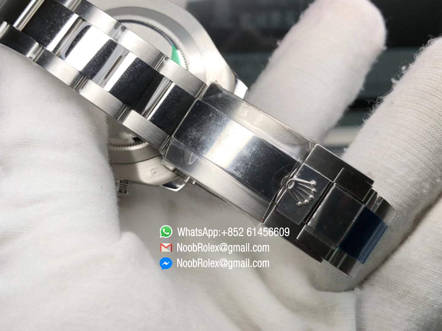 Yacht Master II 116689 Stainless Steel Case White Dial Red Chrono Hand and Second Subdial on Steel Bracelet A7750 JF Top Replica Best Edition 09