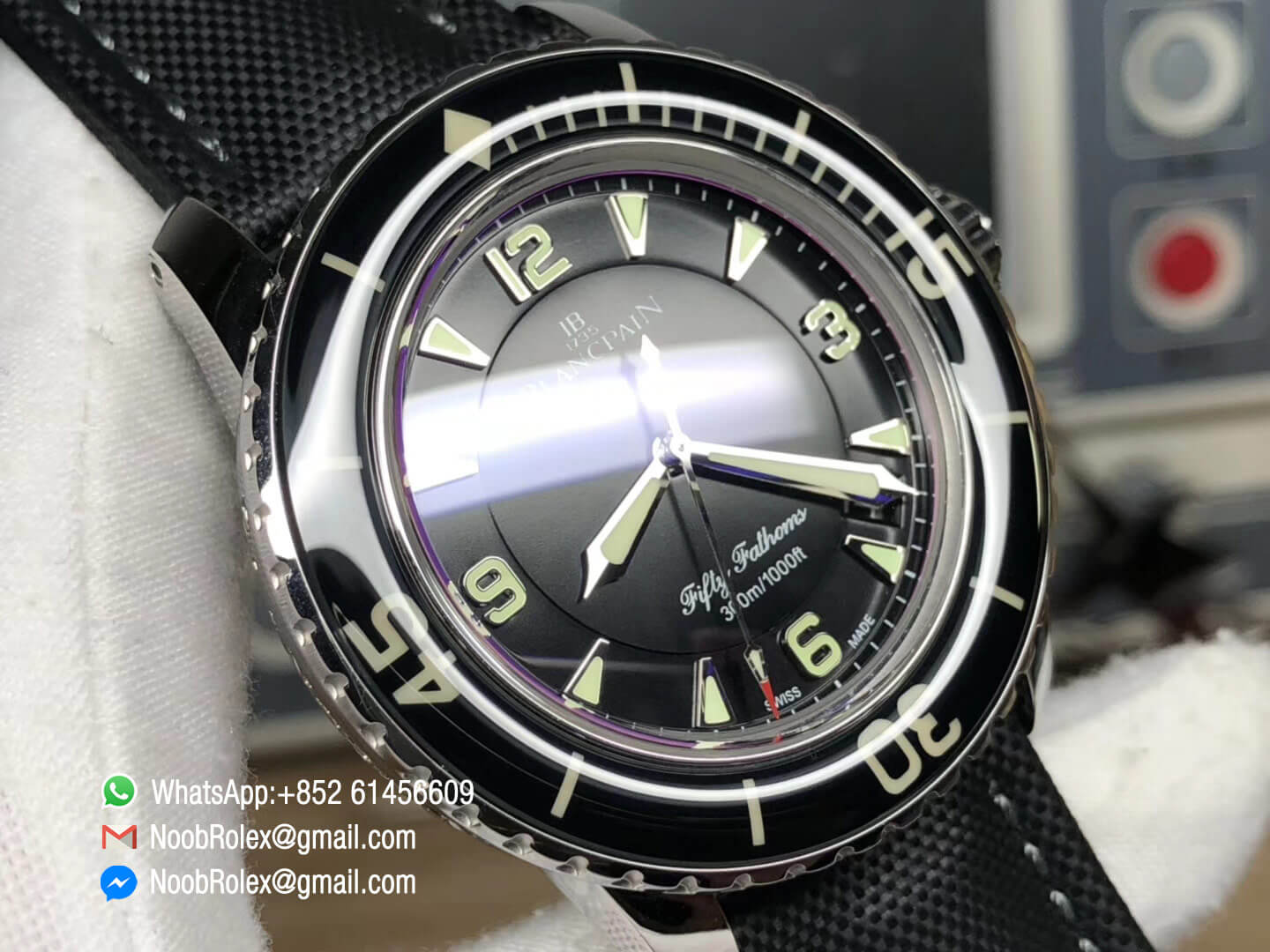 Noob blancpain fifty fathoms shop