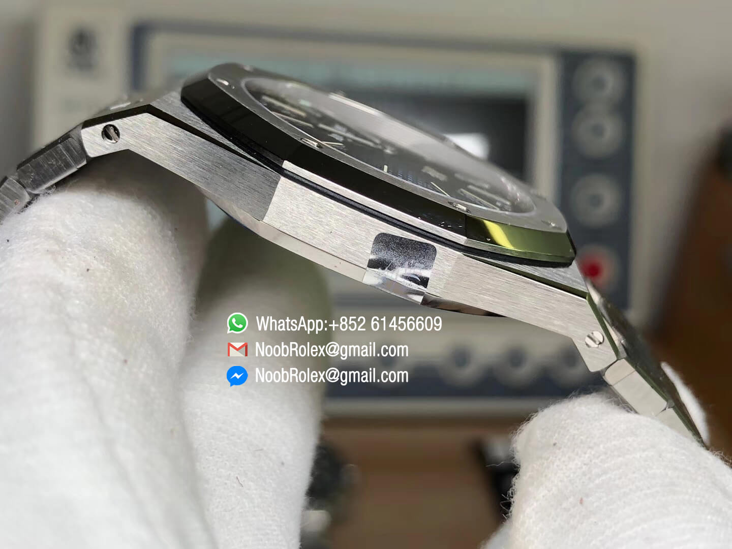 Royal Oak Jumbo Extra Thin 39mm 15202 Steel Case XF Factory Edition Blue Textured Dial on Steel Bracelet A2121 04