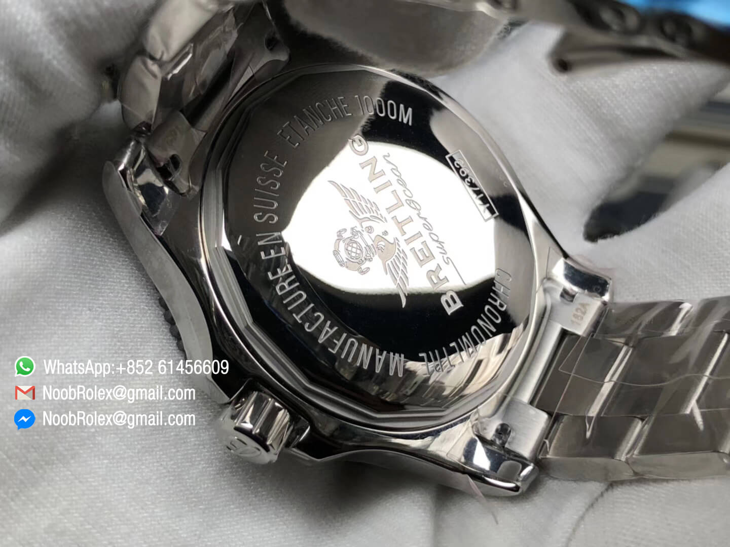 Superocean 44mm Special Edition Stainless Steel Case Ceramic Bezel GF Best Edition Replica Black Dial on Steel Bracelet A2824 08