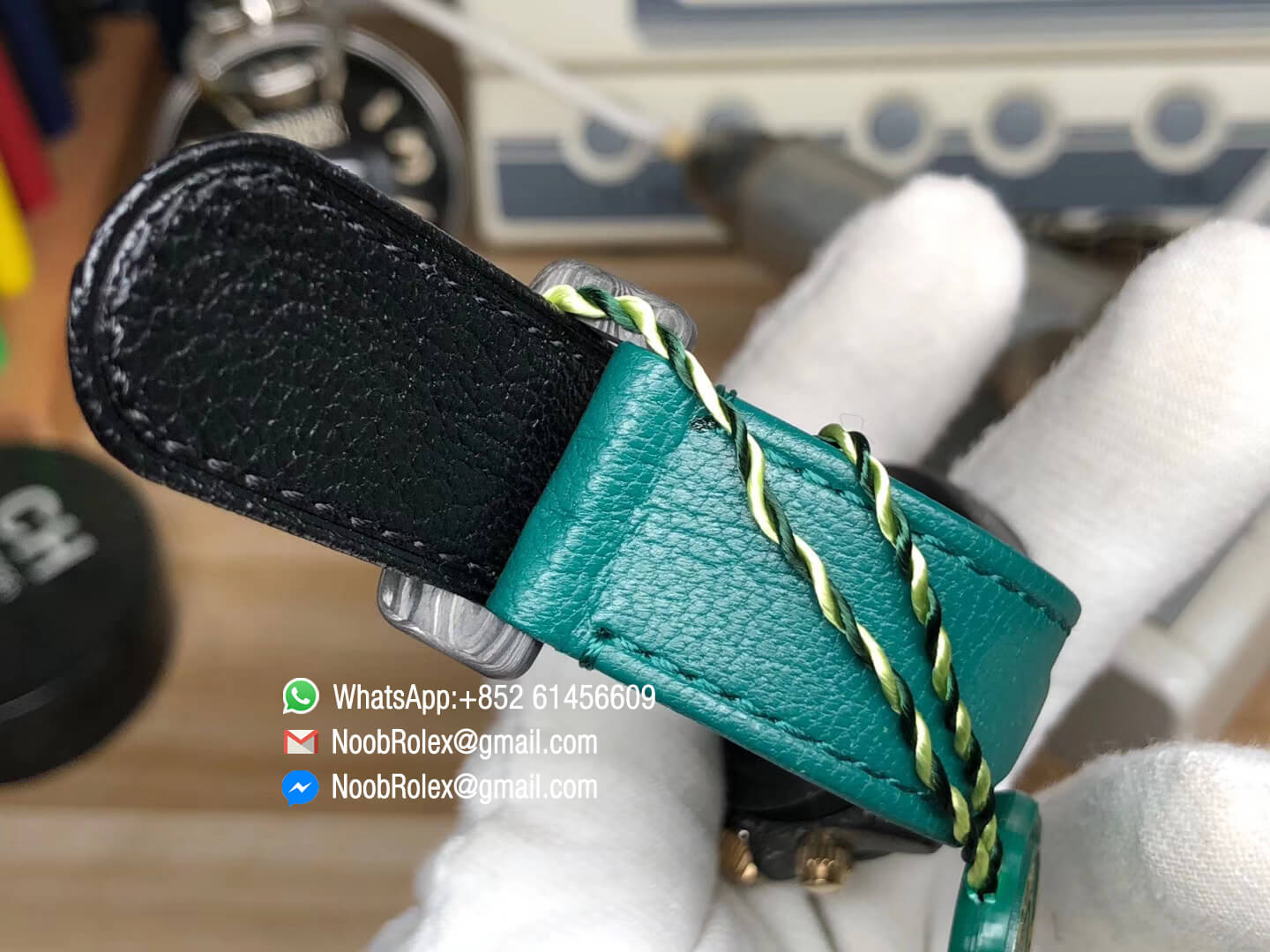 WWF Best Edition Rolex Daytona DiW Carbon Case and Bezel Motley Edition Colorful Dial Gold Subdial on Black Nylon Strap A7750 08