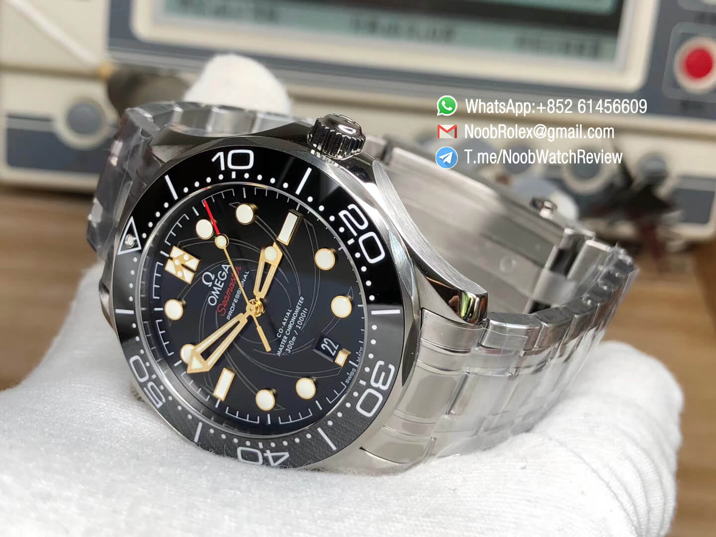 VSF Best Edition Seamaster Diver 300M 007 James Bond Limited Edition Stainless Steel Case Bracelet A8800 Movement 09