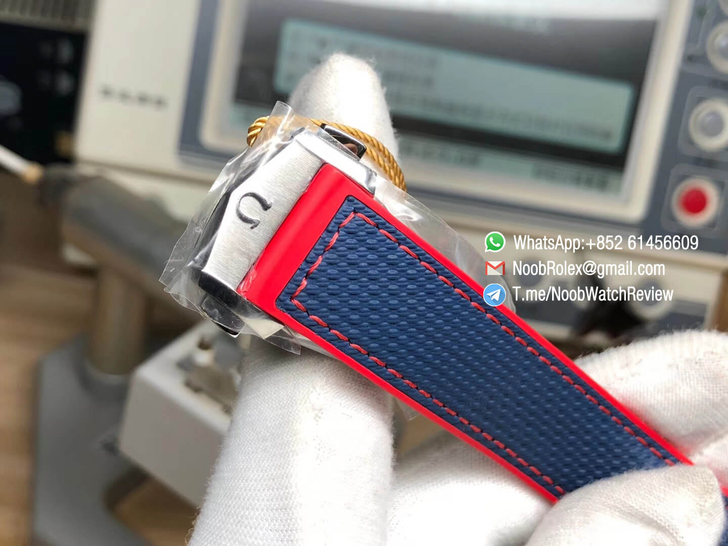 VSF Planet Ocean 600m 43mm Pyeongchang 2018 Edition Blue Dial on Blue Nylon Strap A8900 Super Clone Movement 08