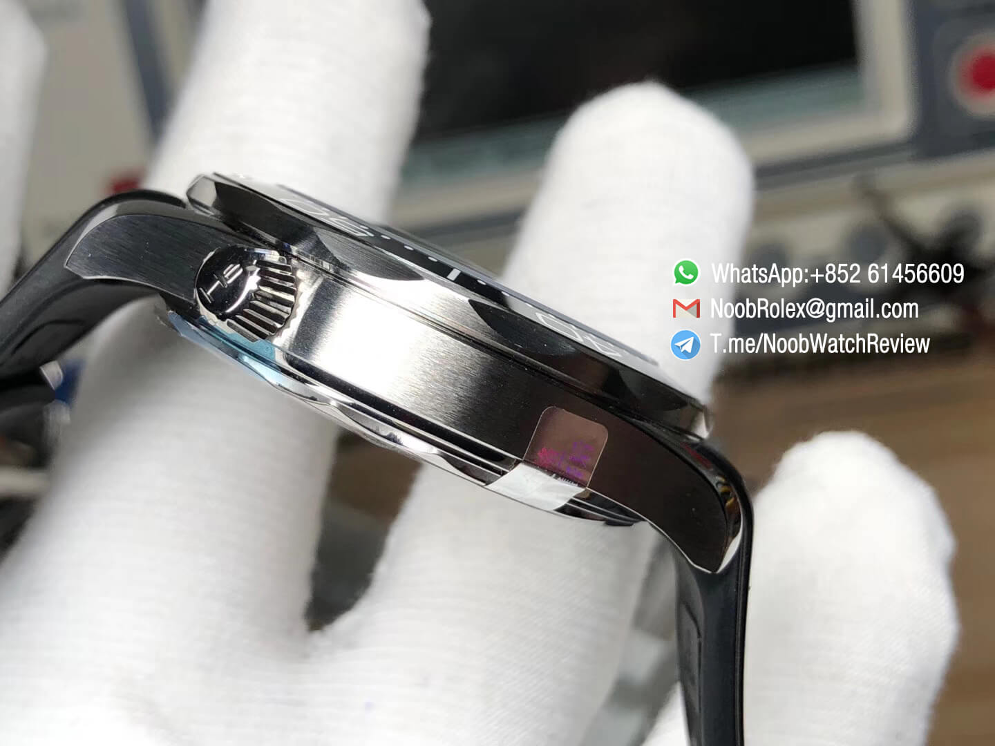 VSF V2 2018 Seamaster Diver 300M Black Ceramic Black Dial Wavy Textured on Black Rubber Strap A8800 Black Balance Wheel 04