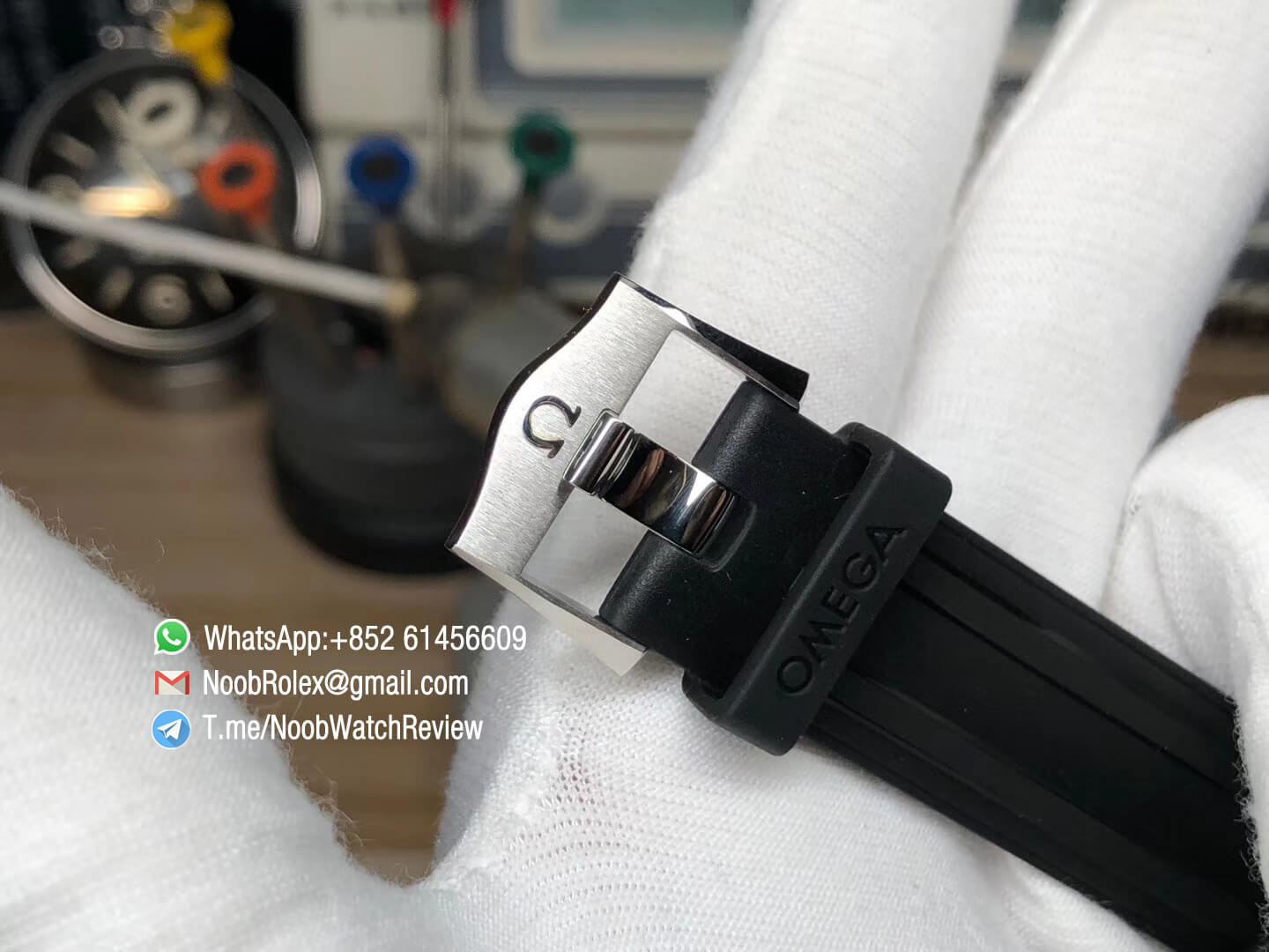 VSF V2 2018 Seamaster Diver 300M Black Ceramic Black Dial Wavy Textured on Black Rubber Strap A8800 Black Balance Wheel 08