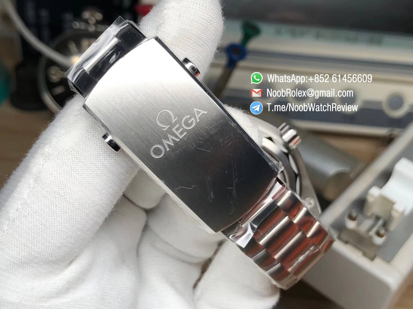 VSF V2 Seamaster Diver 600m Planet Ocean Stainless Steel Case Bracelet Black Orange Bezel Black Dial Asian Clone 8900 Movement 08