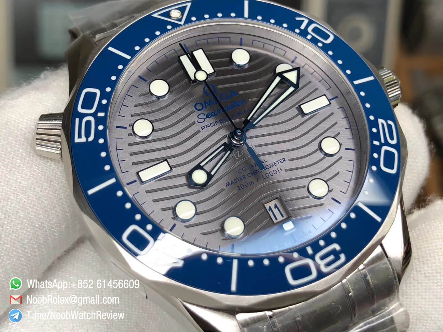 VSF Seamaster Diver 300m Co-Axial Steel Case ...