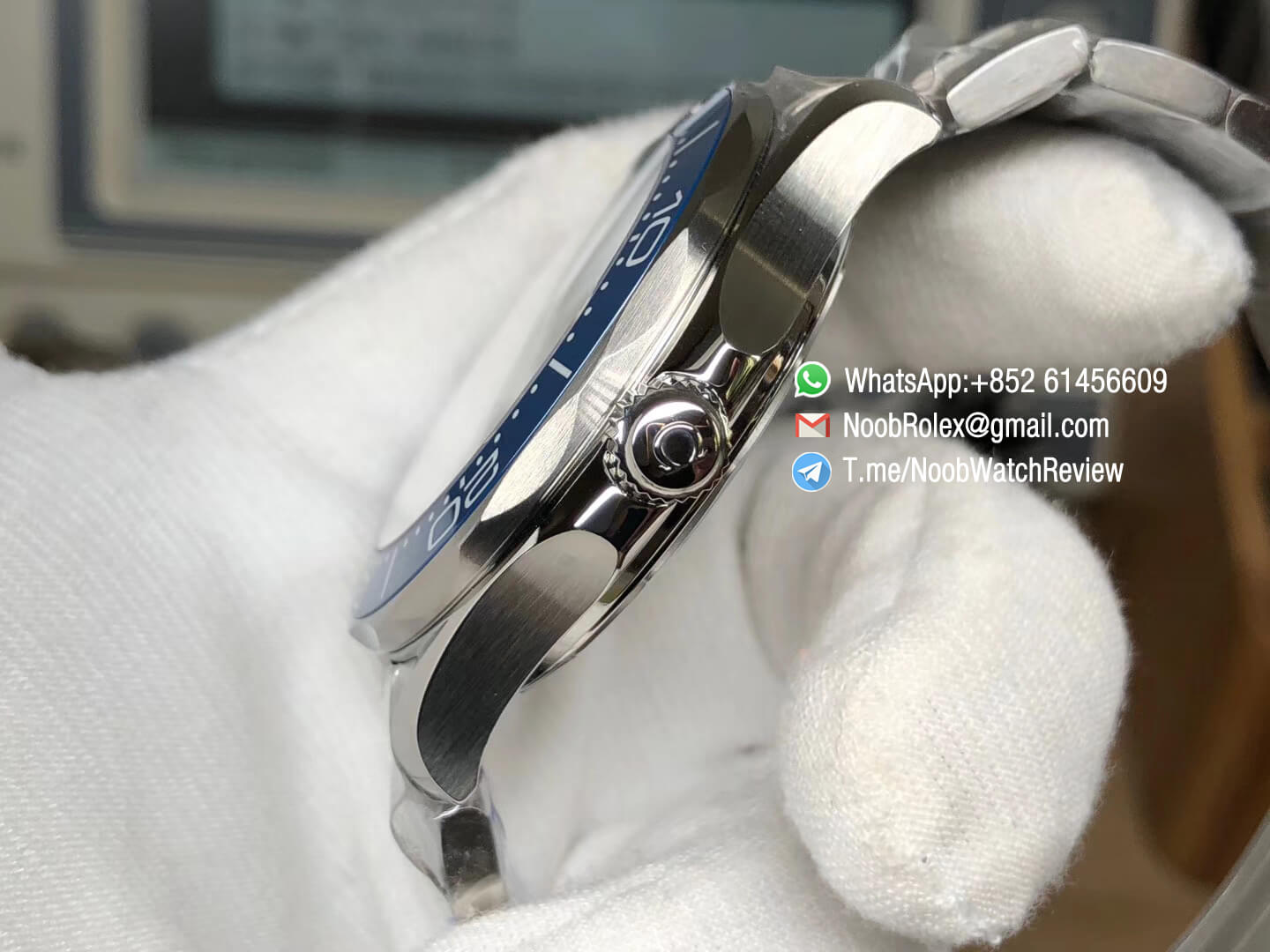 VS Factory 2018 Omega Seamaster Diver 300m Co Axial Series Steel Case Bracelet Grey Wave Textured Dial Asia Clone A8800 Movement 07