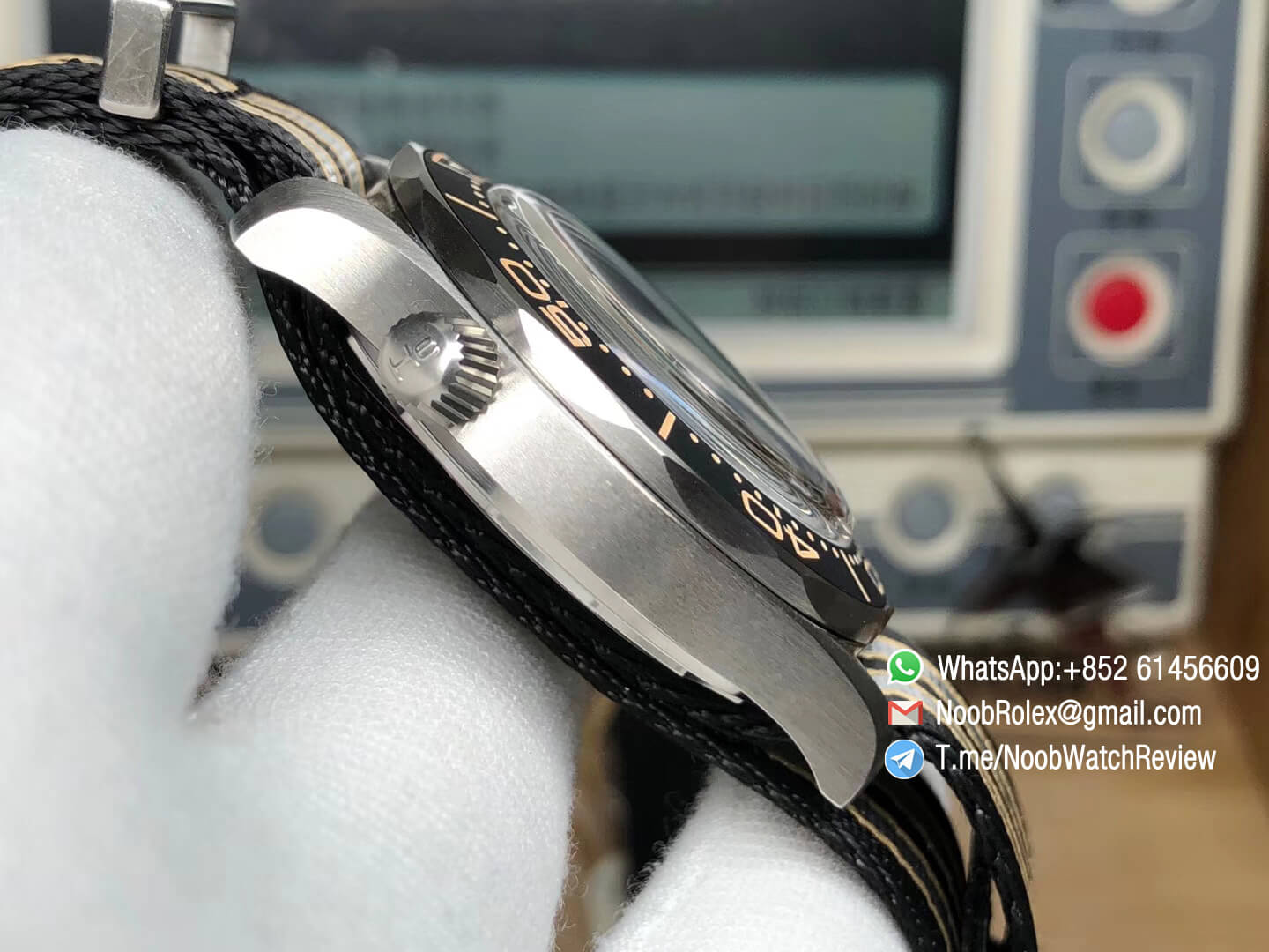 VS Factory High Clone Omega Seamster Diver 300M James Bond 007 No Time to Die Limited Edition on Nato Strap A8806 04