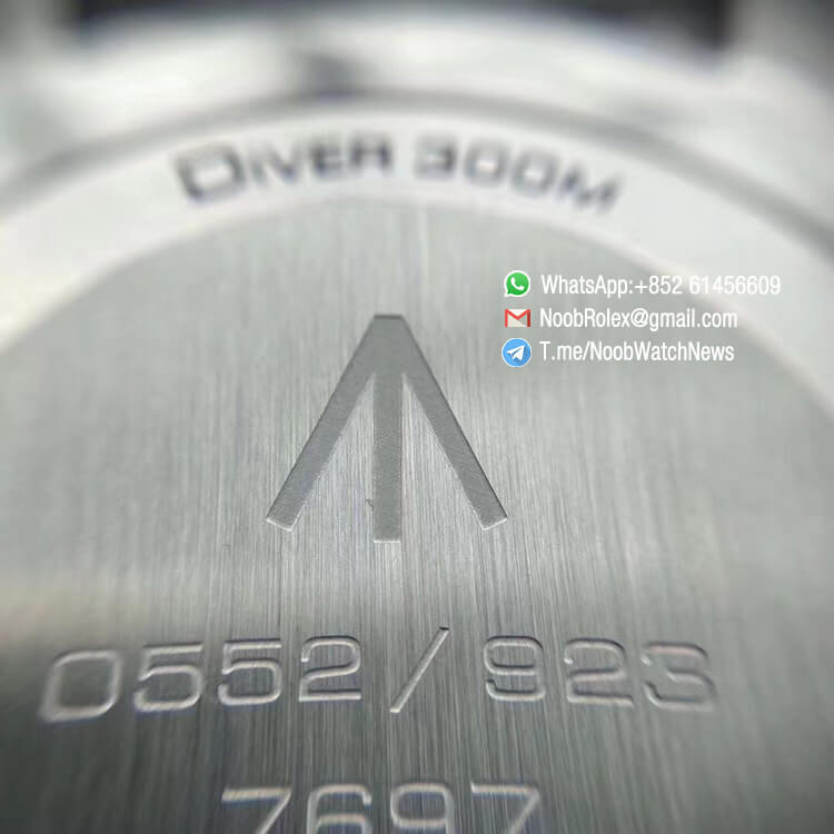 VSF Top Clone Omega Seamster Diver 300M No Time to Die James Bond 007 Limited Edition Stainless Steel Case on Steel Mesh Bracelet A8806 Movement 06