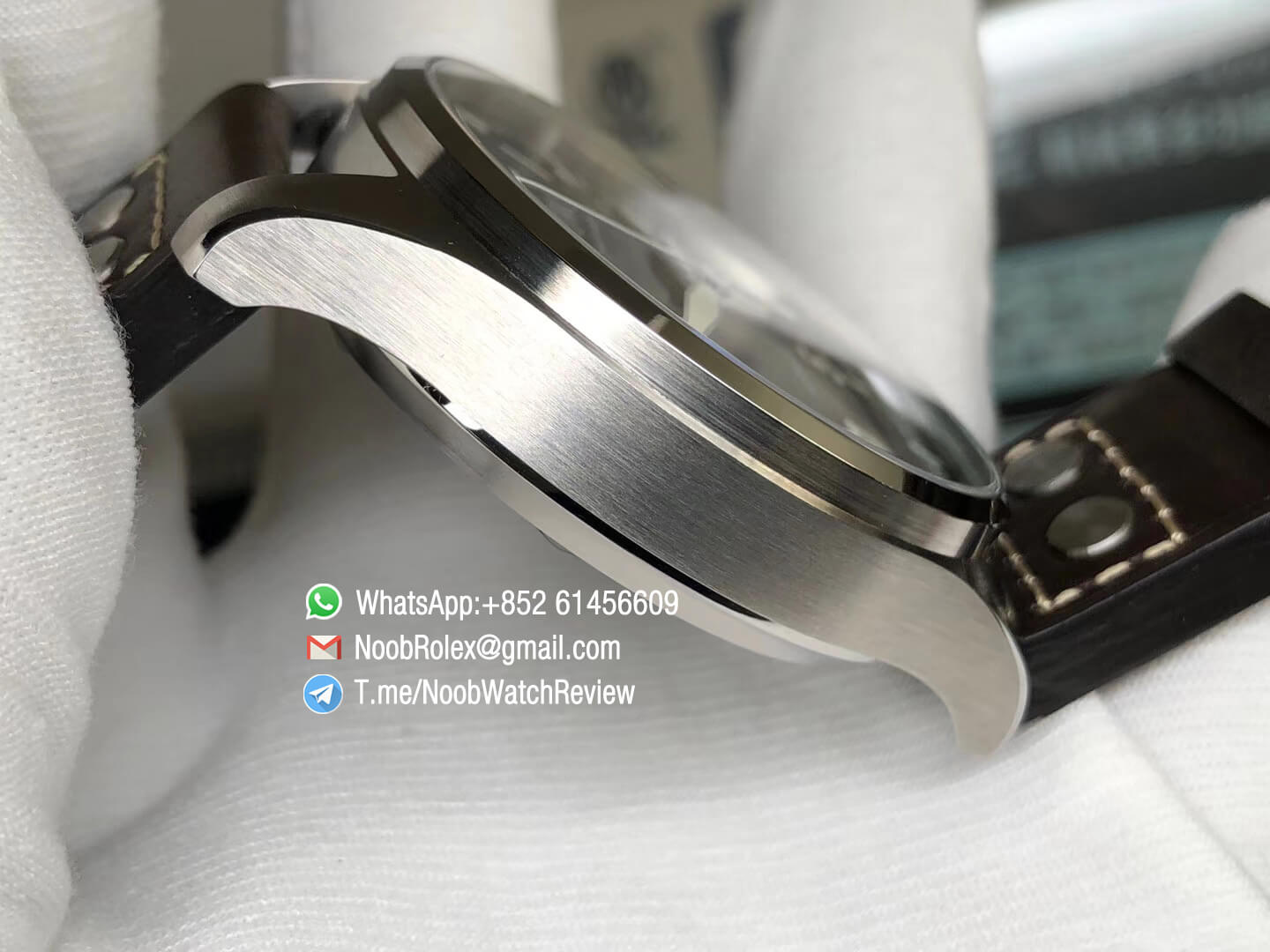 ZF Top Quality IWC Big Pilot Power Reserve IW500916 2016 Le Petit Prince Edition Blue Dial on Brown Leather Strap A51111 04