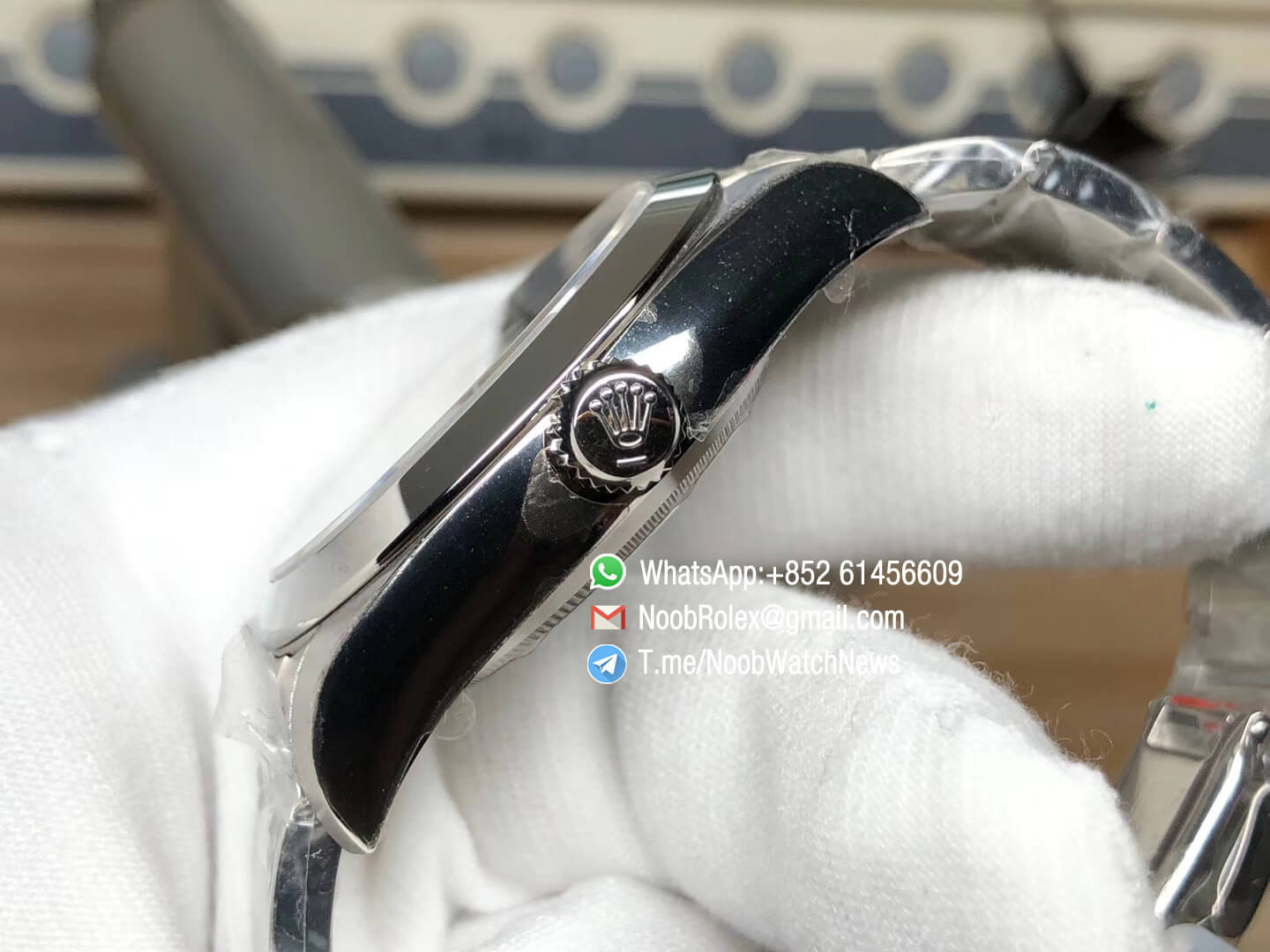 Noob Factory Rolex Best Quality Air King 116900 40mm Baselworld 2016 on Steel Case Bracelet A2836 06