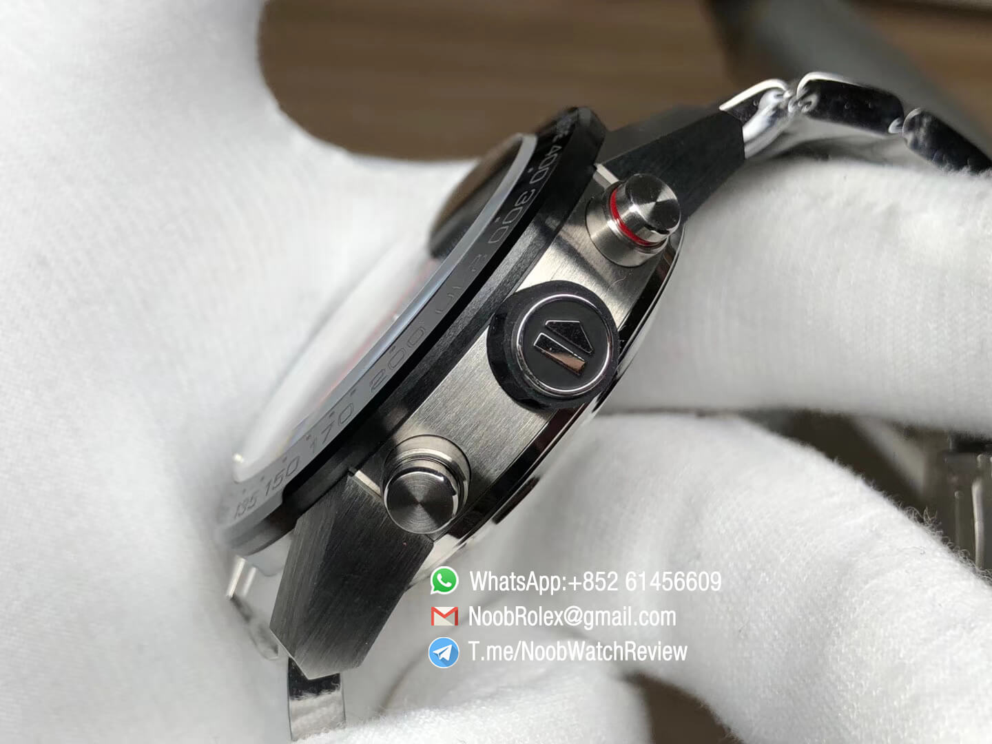 XF High Quality Tag Heuer Carrera CAL Heuer 01 Chrono PVD Case Skeleton Dial Red Hand Steel Bracelet on Asain Clone 1887 Movement 06