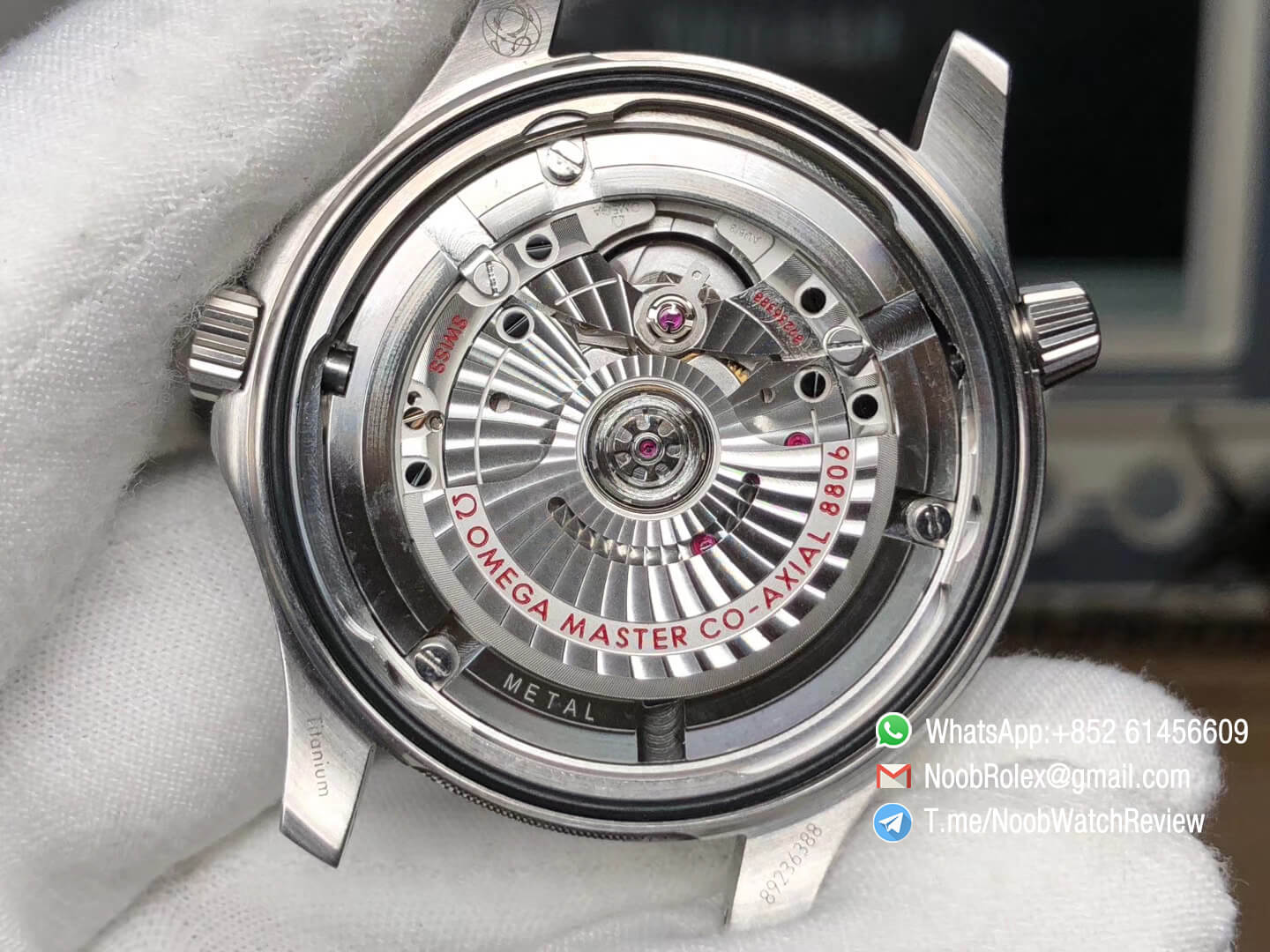 VS Factory Top Quality Omega Seamster Diver 300M James Bond 007 No Time to Die Titanium Case on Stainless Steel Mesh Bracelet A8806 08