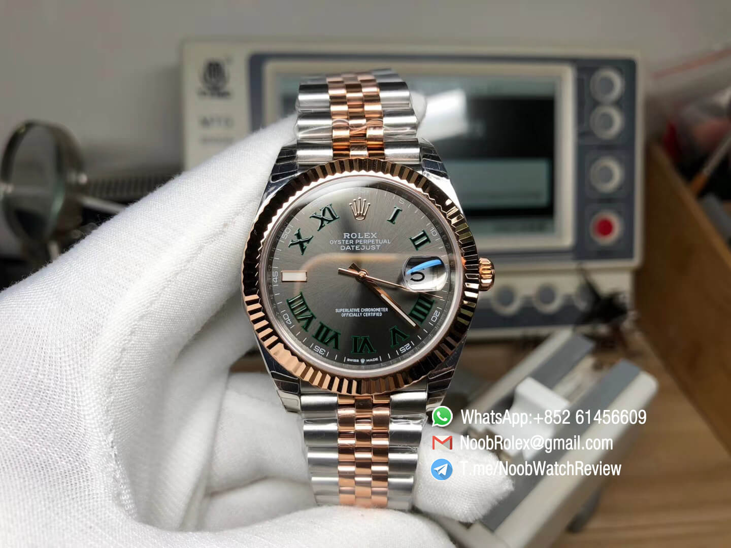 GMF | DateJust 41 | 126331 | 904L Steel 