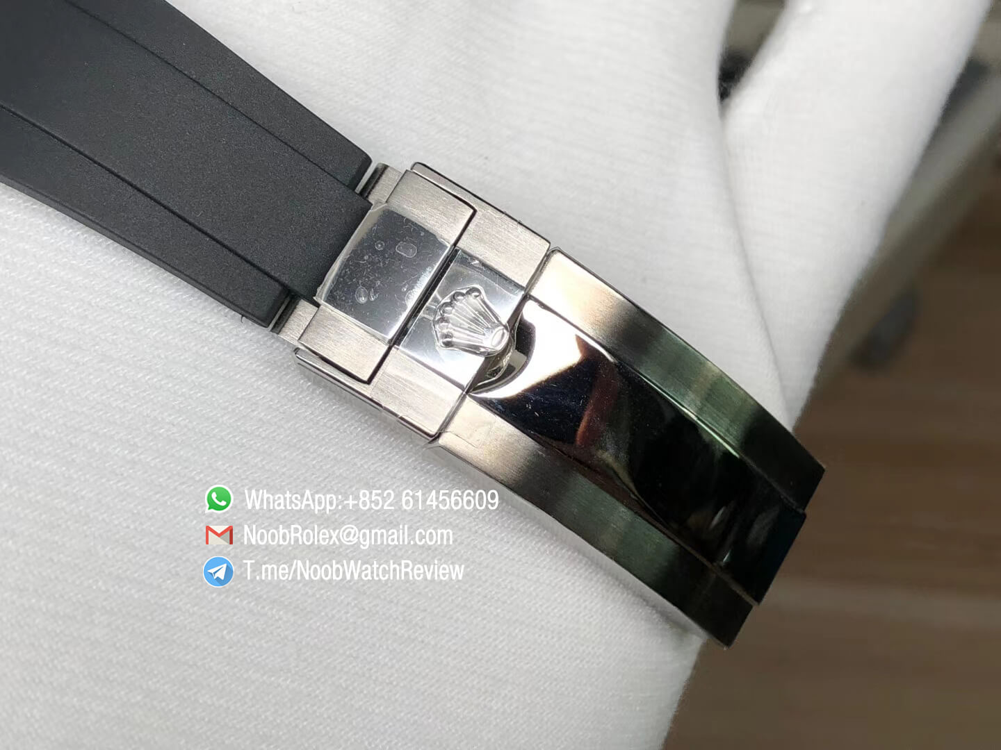 GMF Swiss Watch Replica Manufacturer Rolex Yacht Master 42mm 226659 3D Black Ceramic Bezel on Black Rubber Strap SA3235 08