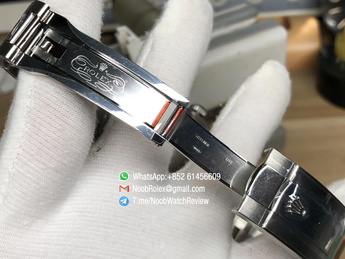 Noob Watches Top Replica Sky Dweller 326934 Steel Case Black Dial on Steel Bracelet Asian 9001 Movement Manual Month Display 09