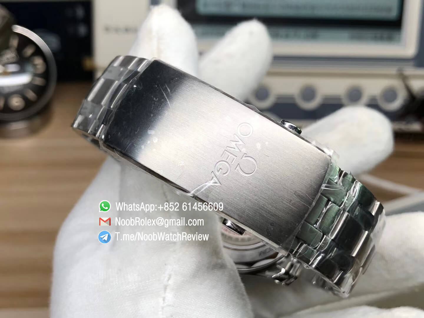 2018 Omega Seamaster Diver 300M Black Ceramic Black Dial on Steel Case Bracelet A8800 with Black Balance Wheel VSF V2 08