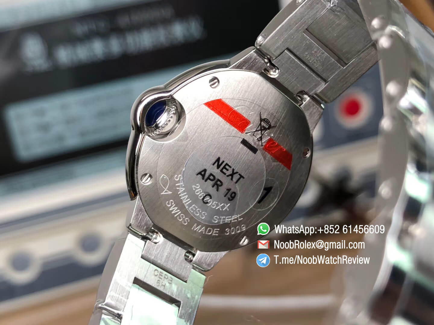 Ballon Bleu 28mm WE9003Z3 for Lady Stainles Steel Case Bracelet White Dial Diamonds Bezel Swis Ronda Quartz V6F 08