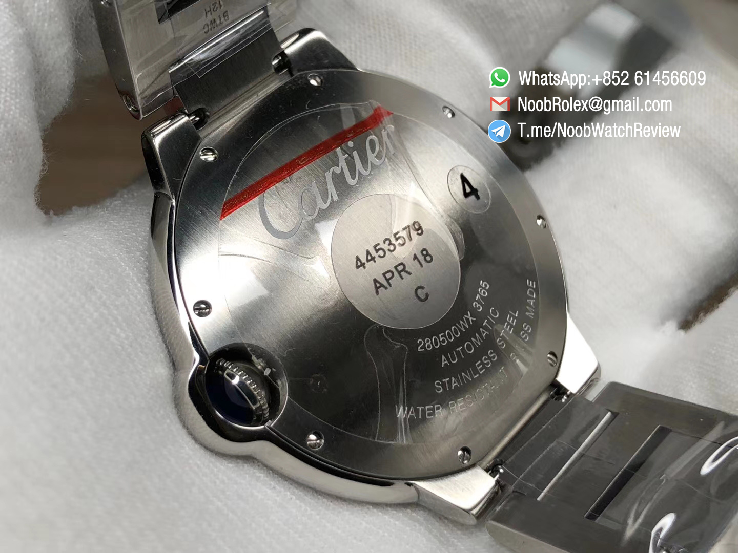 Ballon Bleu 42mm W69012Z4 Automatic Stainles Steel Case Bracelet Silver Textured Dial Diamonds Bezel A2824 V6F 07