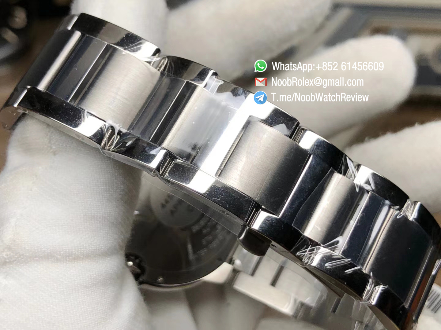 Ballon Bleu 42mm W69012Z4 Automatic Stainles Steel Case Bracelet Silver Textured Dial Diamonds Bezel A2824 V6F 08