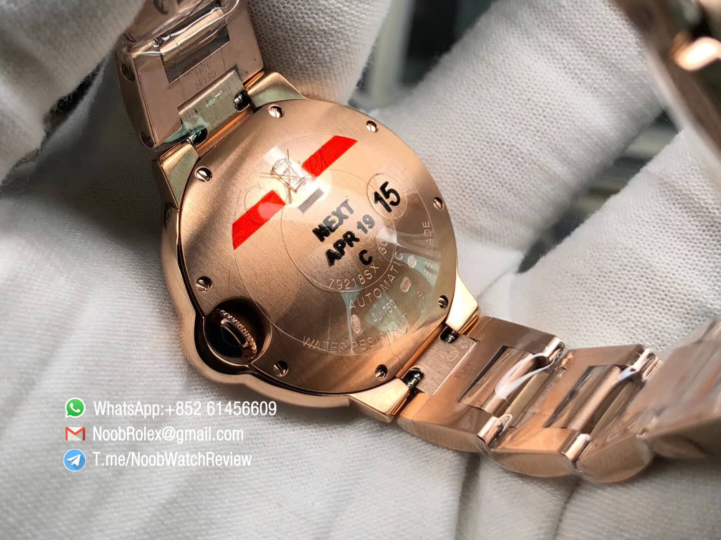 Ballon Bleu W6920071 33MM Lady Watch Automatic Rose Gold Case Bracelet Silver Textured Dial Diamonds Bezel NH05 V6F 07