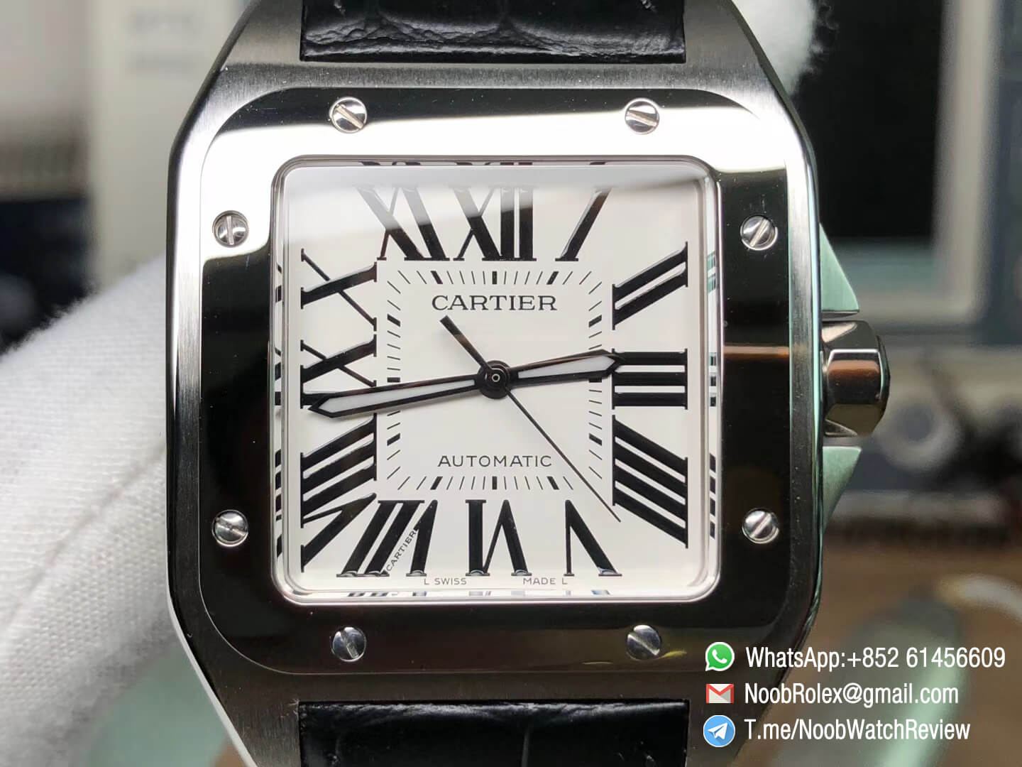 cartier santos 100 w20073x8 38mm