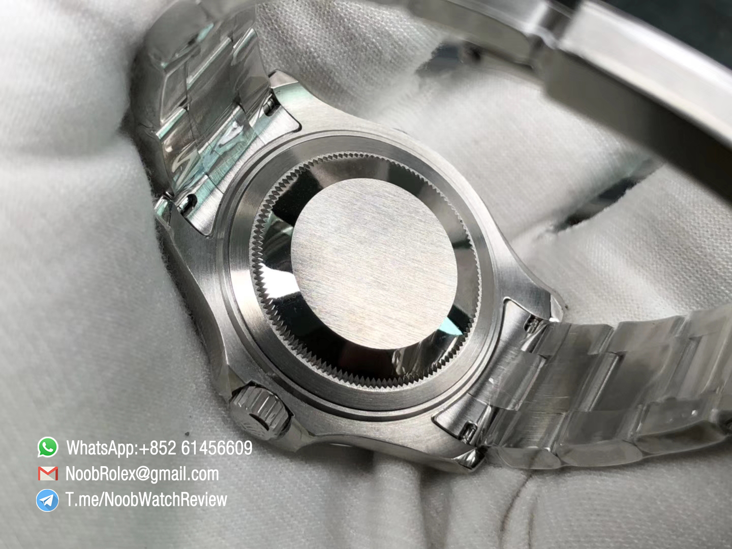 ARF Top Replica Rolexes Yacht Master 268622 Ladies Watch 37mm 904L Steel Case Bracelet Gray Dial A2824 Movement 08