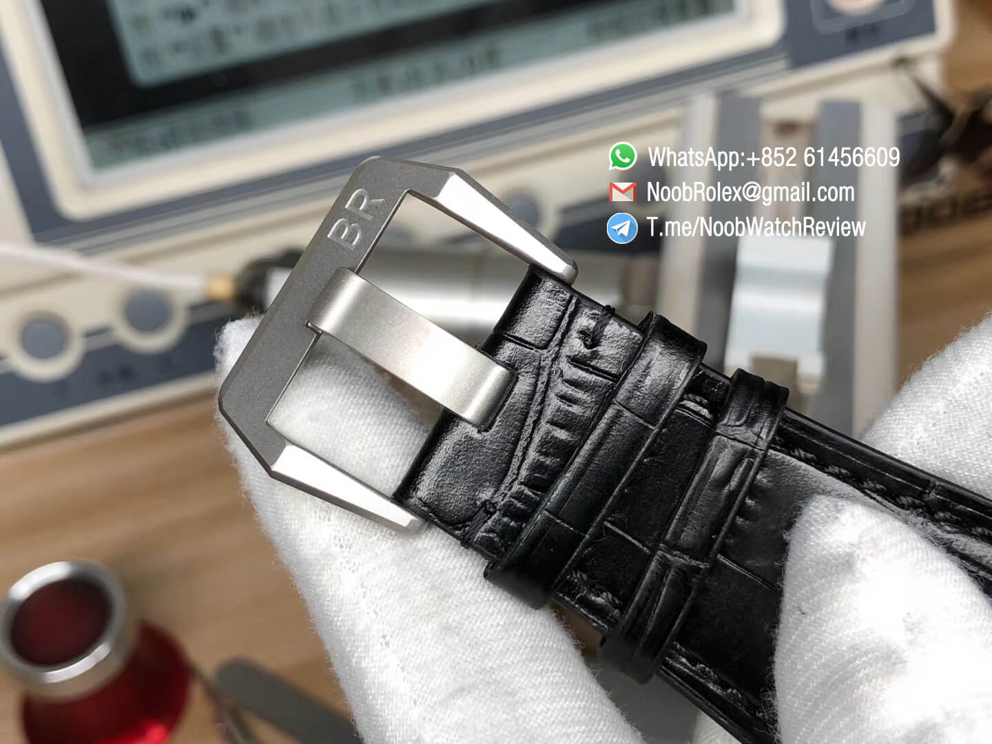 Bell Ross BR01 Silver Case Burning Skull Tattoo Watch Silver Dial on Black Leather Strap MIYOTA 9015 Top Quality Clone 08