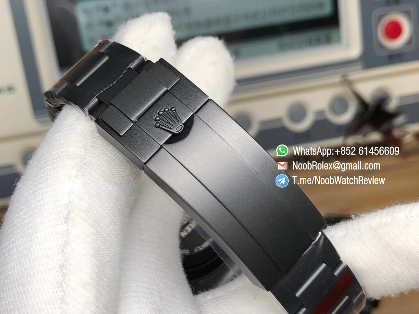 Rolex Submariner Blaken Green Style Black PVD Case Bracelet Green Dial Green Ceramic Bezel A2836 OXF Top Quality RepRolex 08