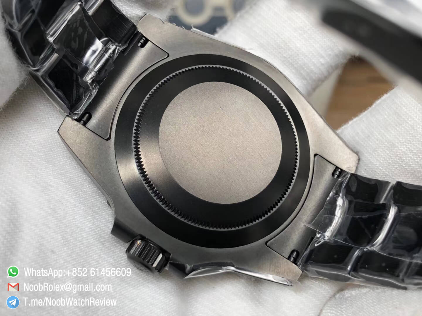 Rolex Submariner Full Black DLC Plated on Soild 316L Steel Case Bracelet Black Bezel Black Dial A2836 High Clone 07