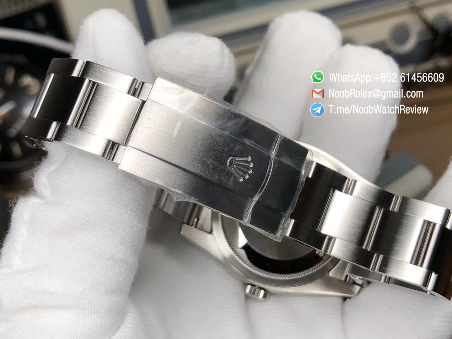 Oyster Perpetual 36mm 116000 Steel Case and Bracelet Blue Dial APT5000 KRF Superclone Unisex Watch 09